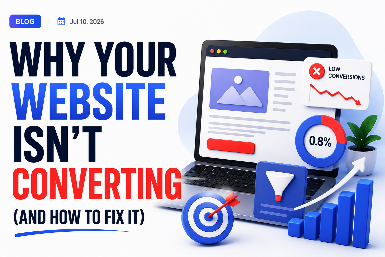 Website conversion blog cover